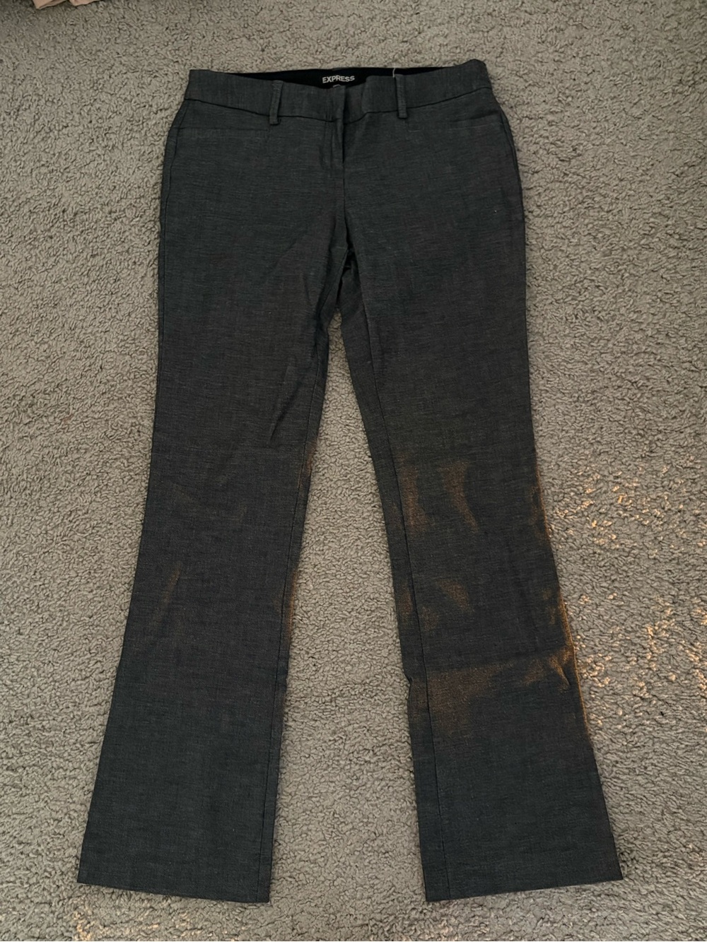 Express Women's Gray Columnist Dress Pant